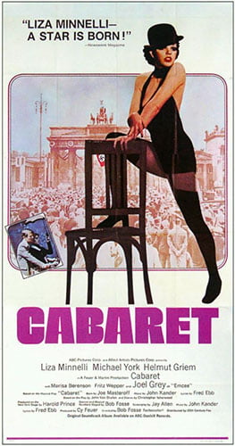 Poster de galardonada película Cabaret