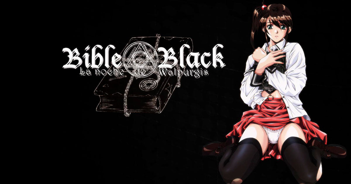 Afiche del Anime para Adultos Bible Black
